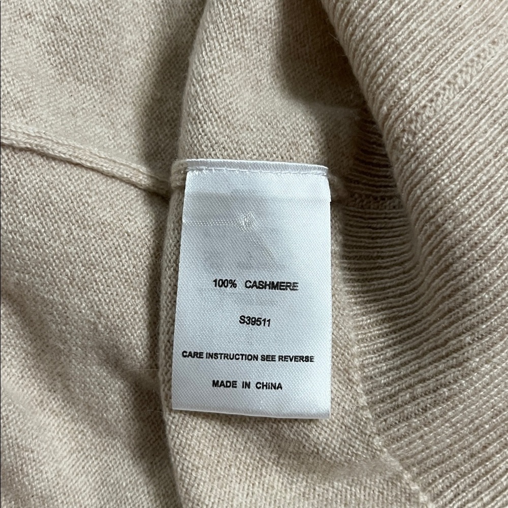 ANN MASHBURN Cream Cashmere Knit - Picture 6 of 12